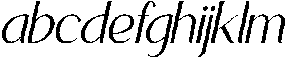 Avehope Light Italic otf (300) FONT