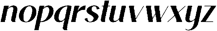Avehope Semi Bold Italic otf (600) Font LOWERCASE