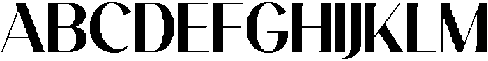 Avehope Semi Bold otf (600) Font UPPERCASE