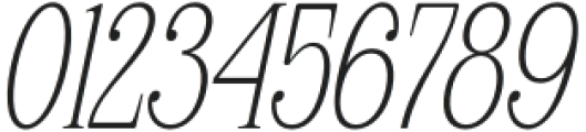 Avelion Italic otf (400) Font OTHER CHARS