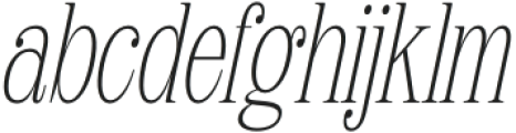 Avelion Italic otf (400) Font LOWERCASE