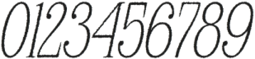 Avelion Rough Italic otf (400) Font OTHER CHARS