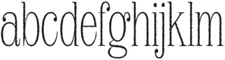 Avelion Rough Regular otf (400) Font LOWERCASE