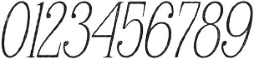 Avelion Stamp Italic otf (400) Font OTHER CHARS