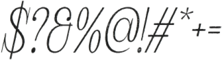 Avelion Stamp Italic otf (400) Font OTHER CHARS