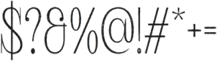 Avelion Stamp Regular otf (400) Font OTHER CHARS