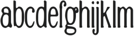 AvelionBlur-Regular otf (400) Font LOWERCASE