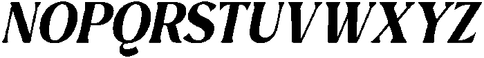 Avella Bold Italic otf (700) Font UPPERCASE