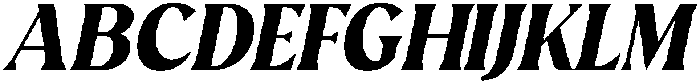 Avella Extra Bold Italic otf (700) Font UPPERCASE