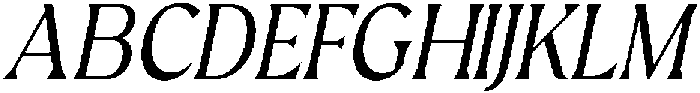 Avella Extra Light Italic otf (200) Font UPPERCASE