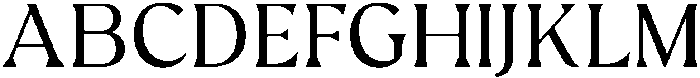 Avella Extra Light otf (200) Font UPPERCASE
