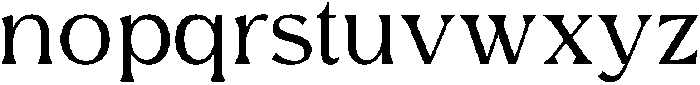 Avella Extra Light otf (200) Font LOWERCASE