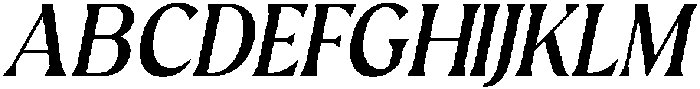 Avella Italic otf (400) Font UPPERCASE