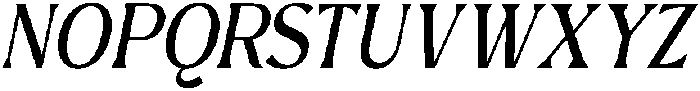 Avella Light Italic otf (300) Font UPPERCASE