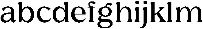 Avella Light otf (300) Font LOWERCASE