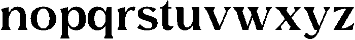 Avella Medium otf (500) Font LOWERCASE
