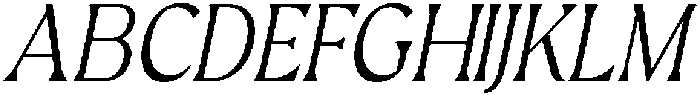 Avella Thin Italic otf (100) Font UPPERCASE