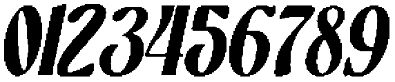 Aveloria Oblique otf (400) Font OTHER CHARS