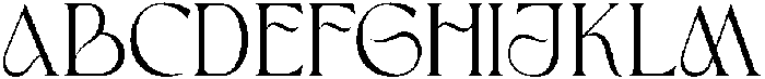 Aveltin otf (400) Font UPPERCASE