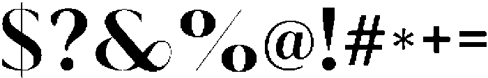 Avena Regular ttf (400) Font OTHER CHARS