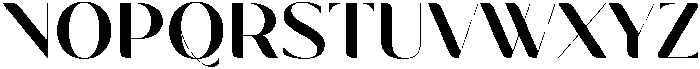 Avena Regular ttf (400) Font UPPERCASE