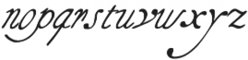 Avendale Italic otf (400) Font LOWERCASE