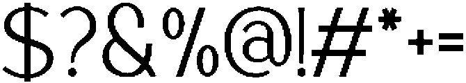 Aveneyr Regular otf (400) Font OTHER CHARS