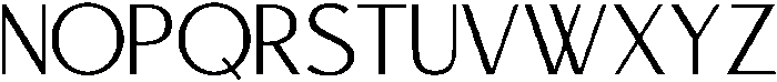 Aveneyr Regular otf (400) Font UPPERCASE
