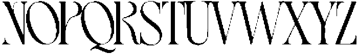 Avenue Amore Regular otf (400) Font UPPERCASE