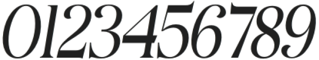 Avenza Condensed Italic otf (400) Font OTHER CHARS