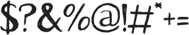 Avera Sans Regular otf (400) Font OTHER CHARS