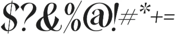 Average Italic otf (400) Font OTHER CHARS