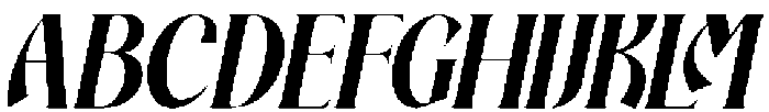 Averdyn Oblique otf (400) Font UPPERCASE