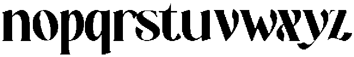 Averdyn otf (400) Font LOWERCASE