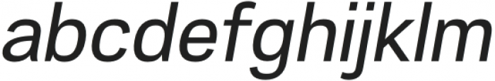 Avergent-Italic otf (400) Font LOWERCASE