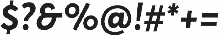 Averta CY Bold Italic otf (700) Font OTHER CHARS
