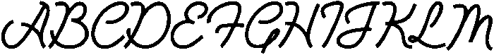 Averty Meadow otf (400) Font UPPERCASE