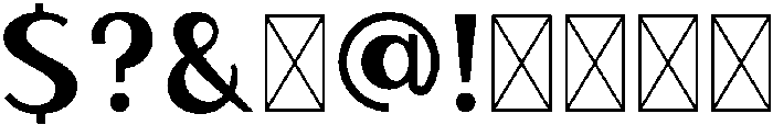 Avery Regular otf (400) Font OTHER CHARS