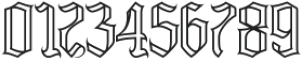Avestrava Outermost otf (400) Font OTHER CHARS