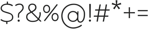 Aviator Regular ttf (400) Font OTHER CHARS