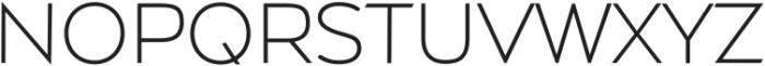 Aviator Regular ttf (400) Font UPPERCASE