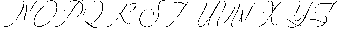 Avilantery otf (400) Font UPPERCASE