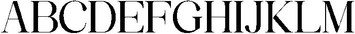 Avilona Extra Bold otf (700) Font UPPERCASE