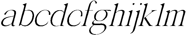 Avilona Extra Light Slanted otf (200) FONT