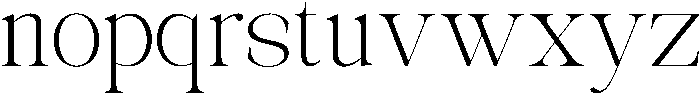 Avilona Extra Light otf (200) Font LOWERCASE