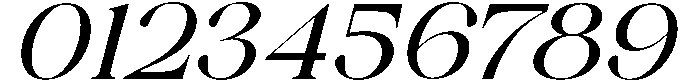 Avilona Italic Black otf (900) Font OTHER CHARS