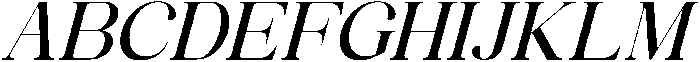 Avilona Italic Black otf (900) Font UPPERCASE