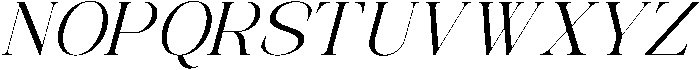 Avilona Italic Medium otf (500) Font UPPERCASE
