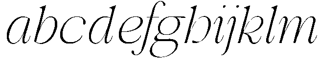 Avilona Italic Thin otf (100) FONT