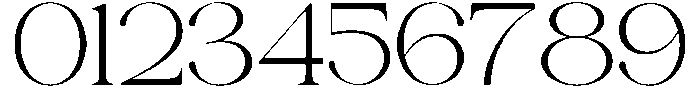 Avilona Light otf (300) Font OTHER CHARS
